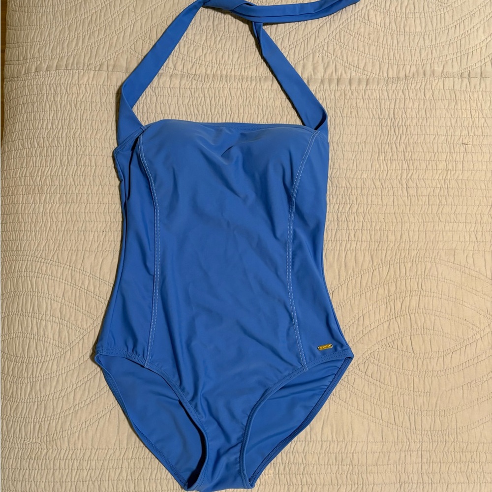 MARINA Blue Women's One Piece Swimsuit